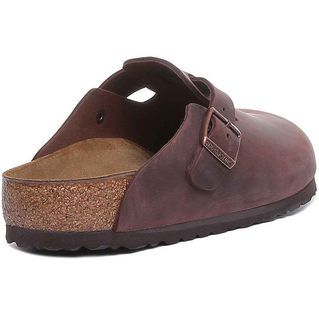 Birkenstock Sabots Homme Nubuck – Marron foncé