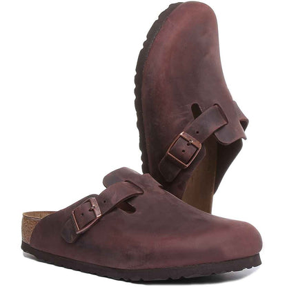 Birkenstock Sabots Homme Nubuck – Marron foncé