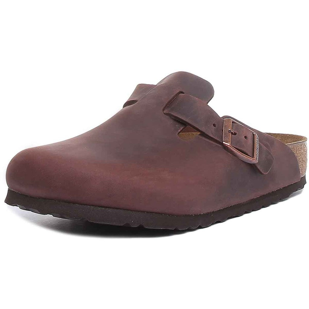 Birkenstock Sabots Homme Nubuck – Marron foncé