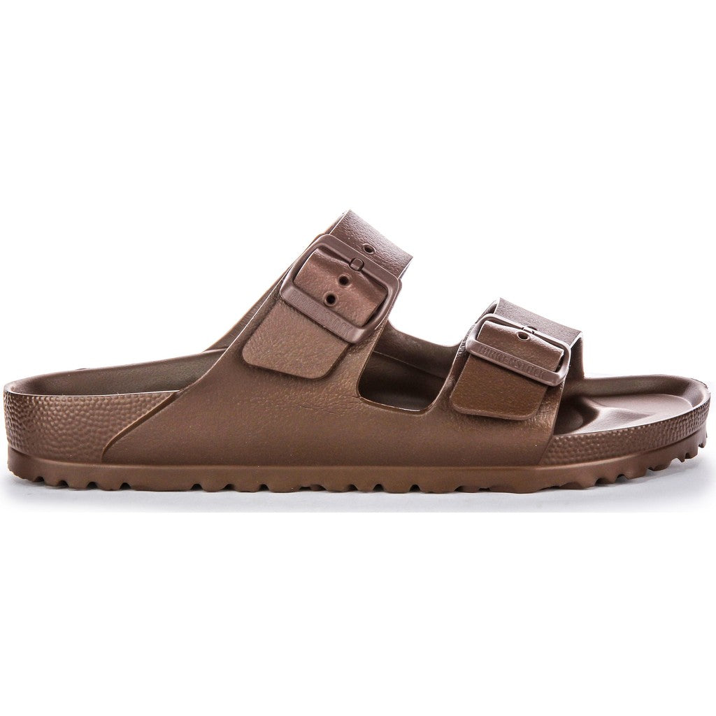 Birkenstock Sandales à deux brides Femme EVA – Marron foncé