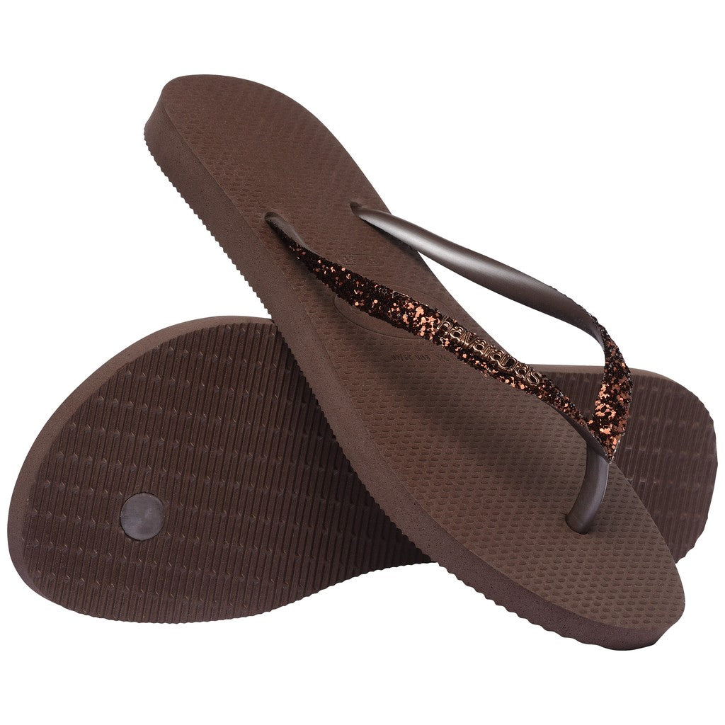 Havaianas Tongs Femme – Marron foncé