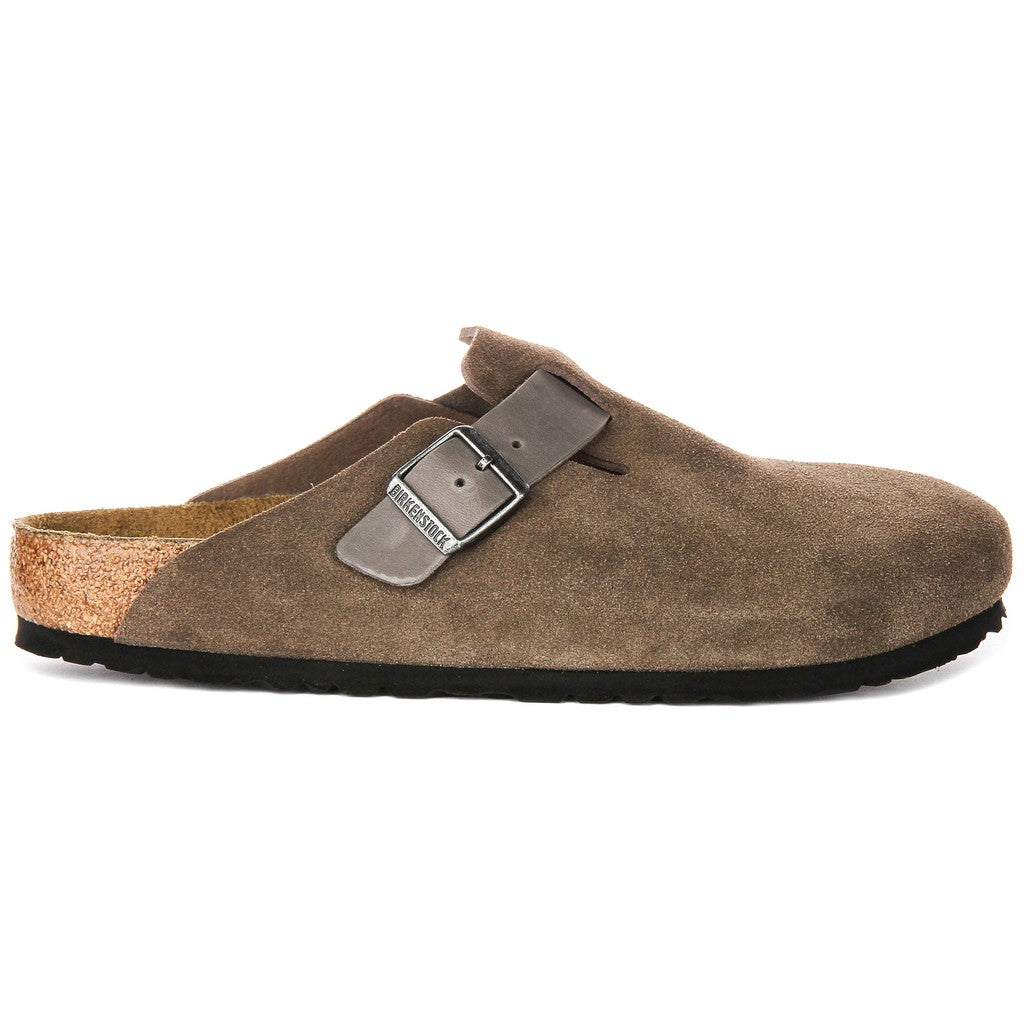 Birkenstock Sabots Mixte Daim – Marron