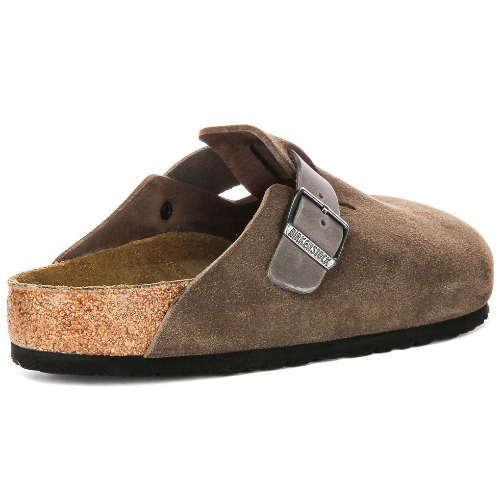 Birkenstock Sabots Mixte Daim – Marron