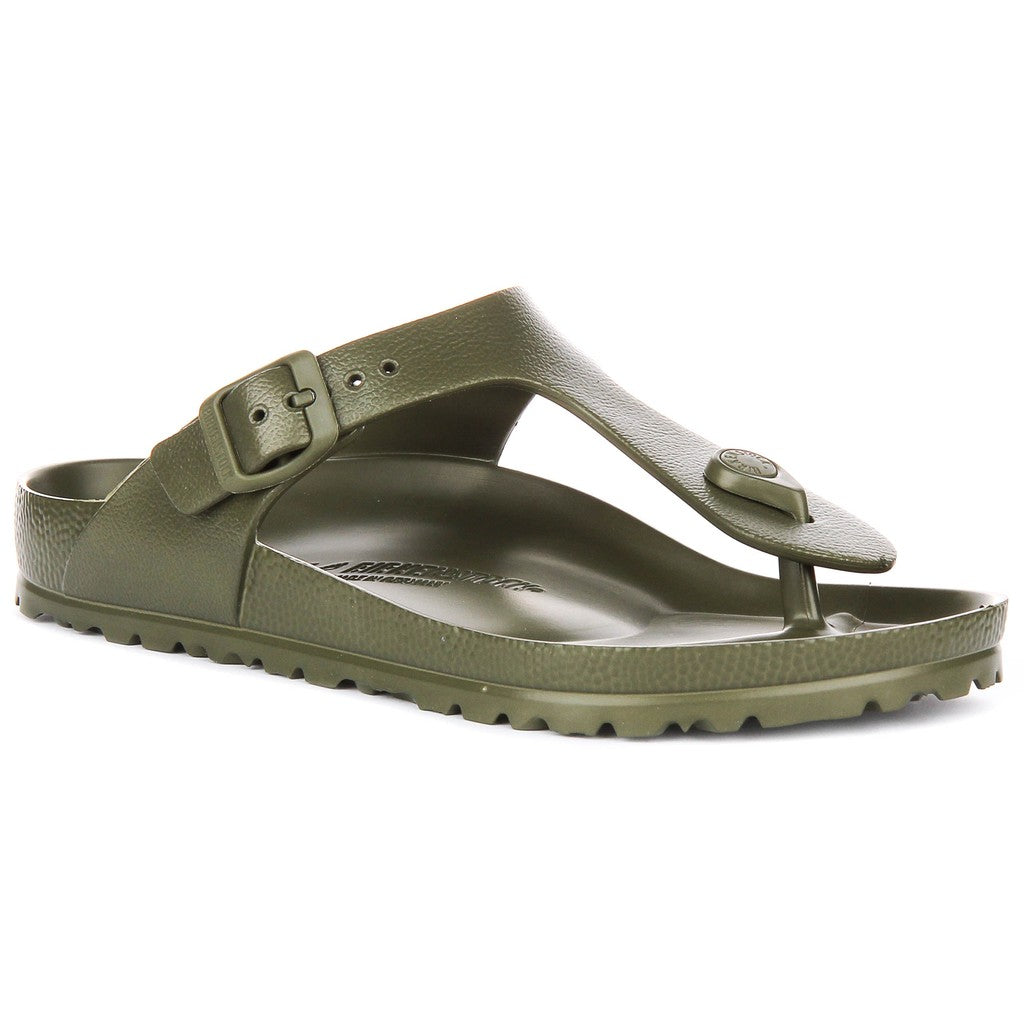 Birkenstock Sandales entredoigt Mixte EVA – Kaki