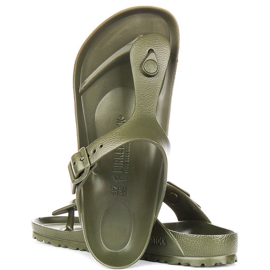 Birkenstock Sandales entredoigt Mixte EVA – Kaki