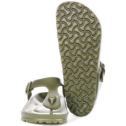 Birkenstock Sandales entredoigt Mixte EVA – Kaki