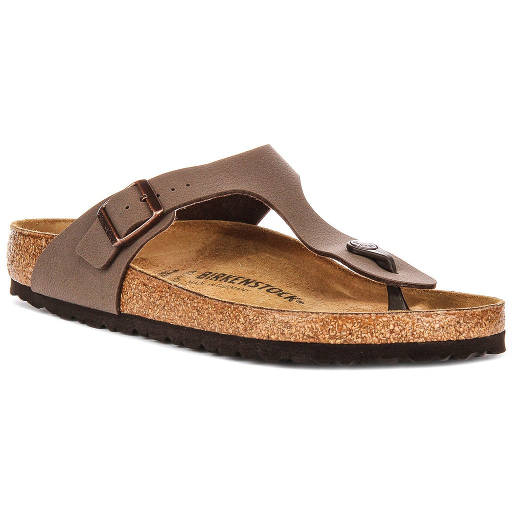 Birkenstock Sandales entredoigt Mixte – Moka