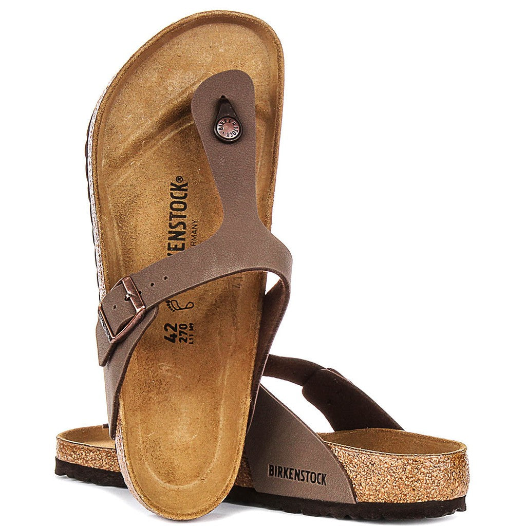 Birkenstock Sandales entredoigt Mixte – Moka