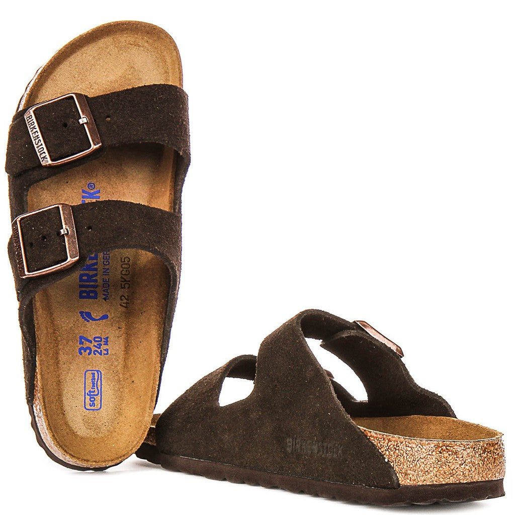 Birkenstock Sandales à deux brides Mixte – Moka