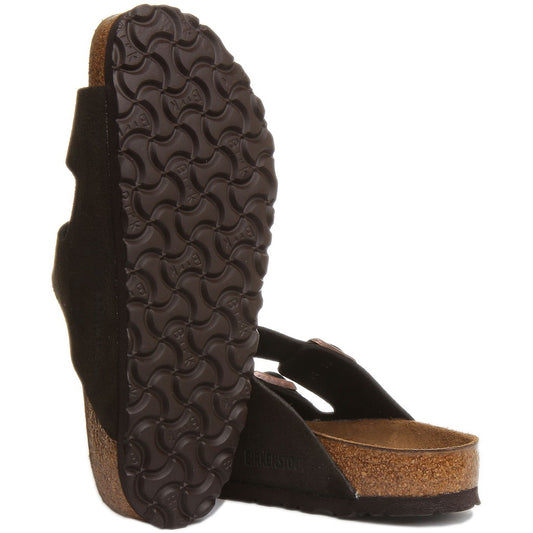 Birkenstock Sandales à deux brides Mixte – Moka
