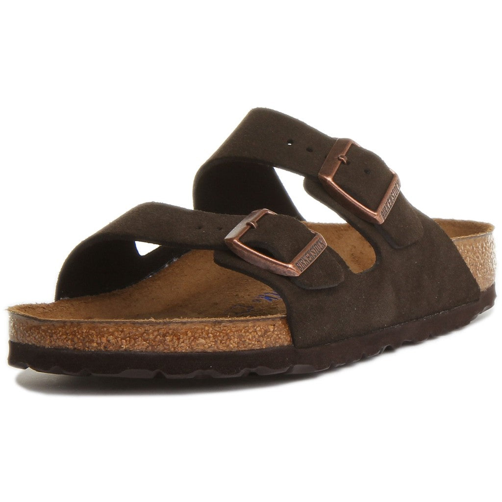 Birkenstock Sandales à deux brides Mixte – Moka