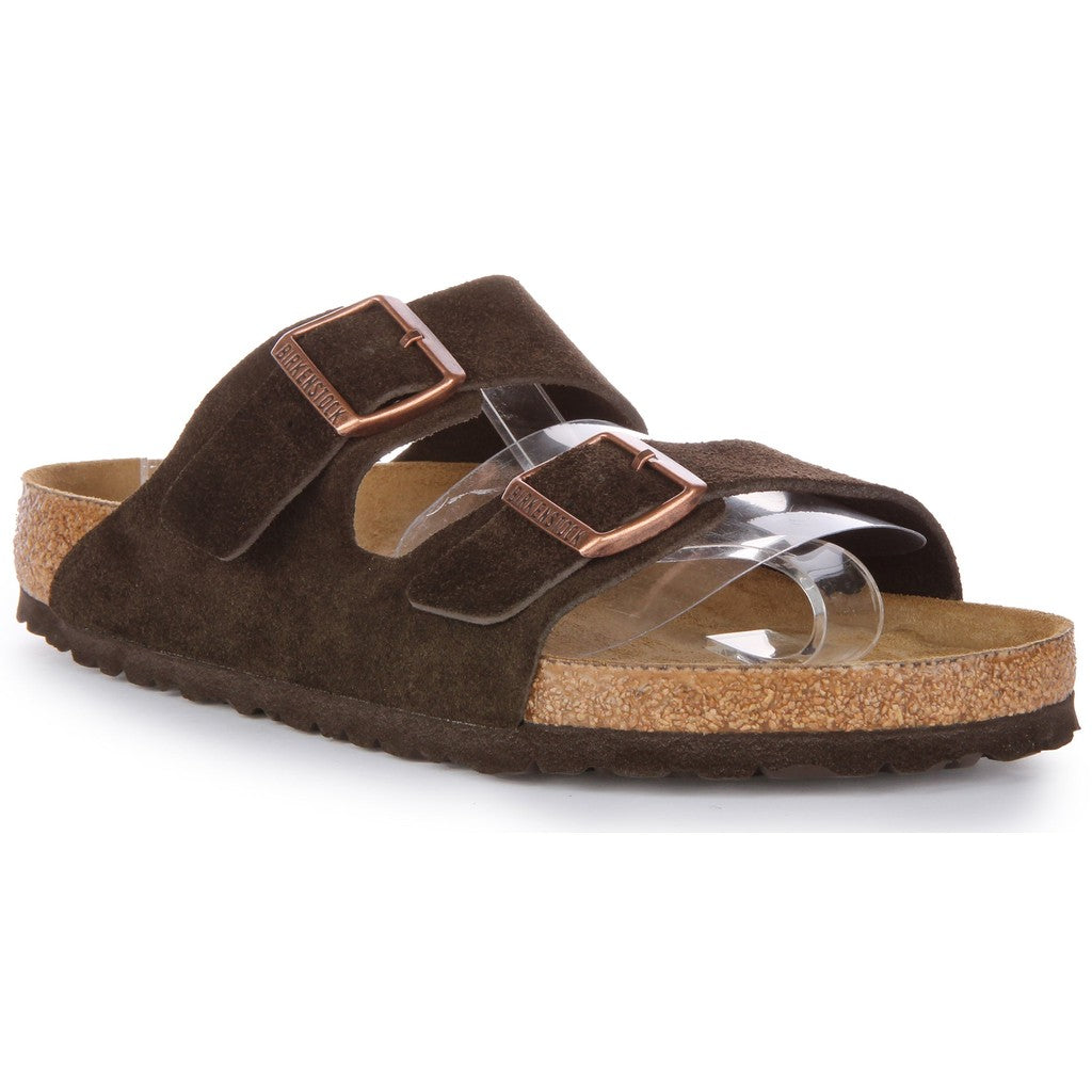 Birkenstock Sandales à deux brides Homme – Moka