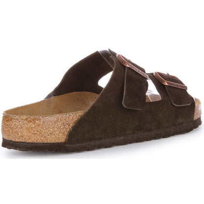 Birkenstock Sandales à deux brides Homme – Moka