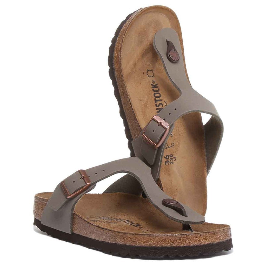 Birkenstock Sandales entredoigt Femme – Pierre