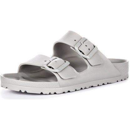 Birkenstock Sandales à deux brides Mixte EVA – Pierre
