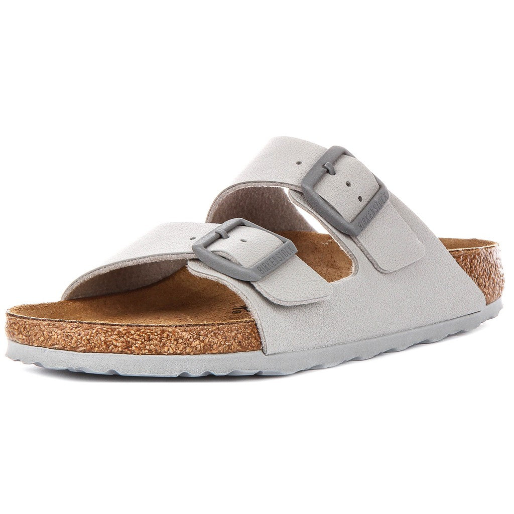 Birkenstock Sandales à deux brides Femme – Pierre