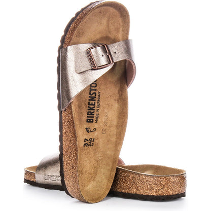 Birkenstock Mules à bride Femme – Taupe
