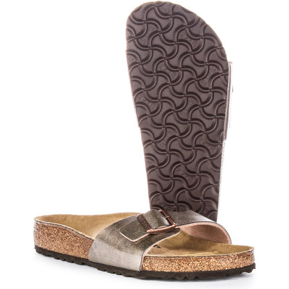 Birkenstock Mules à bride Femme – Taupe