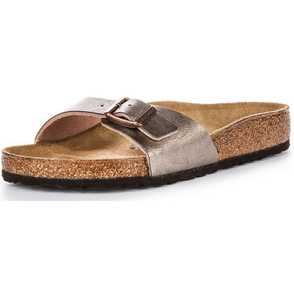Birkenstock Mules à bride Femme – Taupe