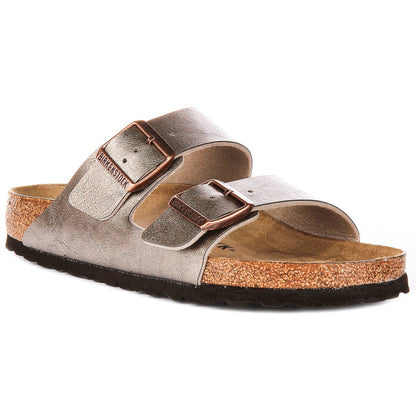 Birkenstock Sandales à deux brides Femme – Taupe