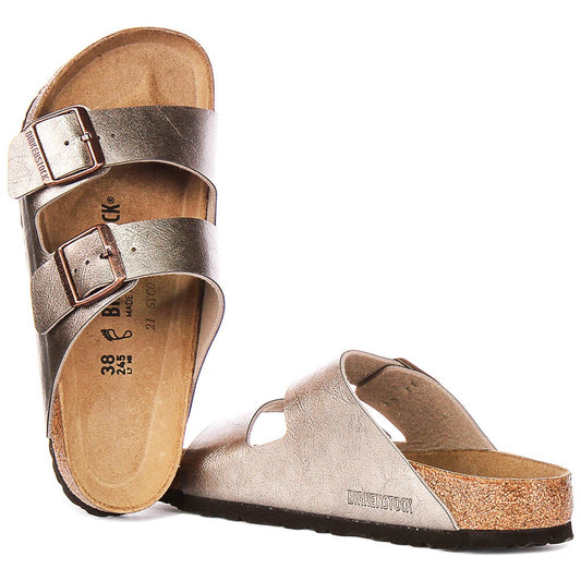 Birkenstock Sandales à deux brides Femme – Taupe