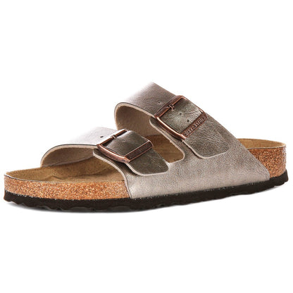 Birkenstock Sandales à deux brides Femme – Taupe