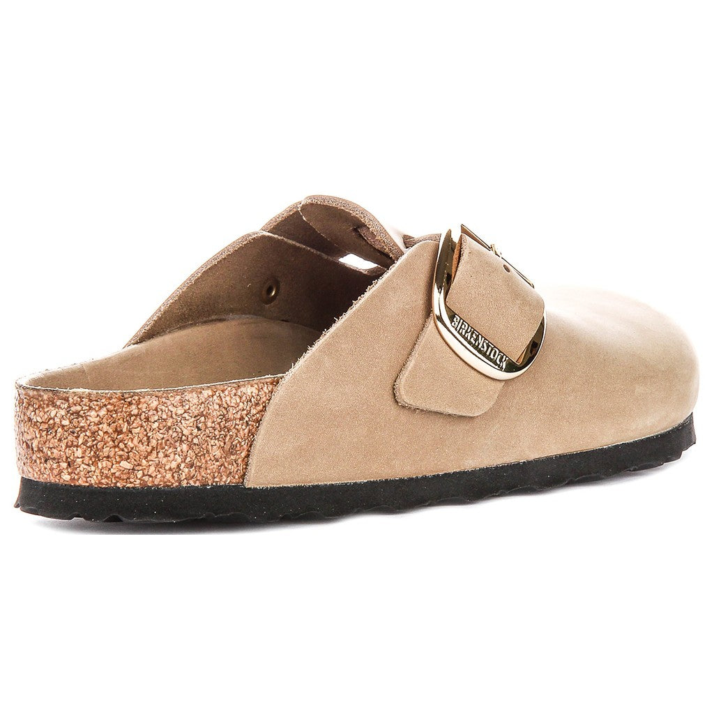 Birkenstock Sabots Mixte Daim Grande Boucle – Tabac