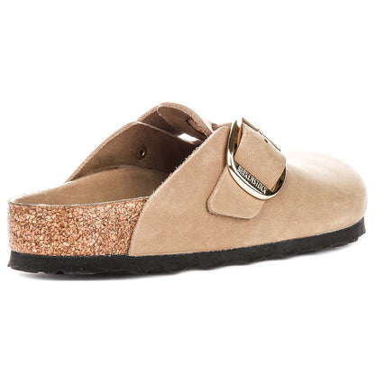 Birkenstock Sabots Mixte Daim Grande Boucle – Tabac