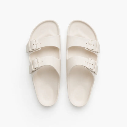 Sandales EVA Deux Brides Beige Coquille – Légères Imperméables