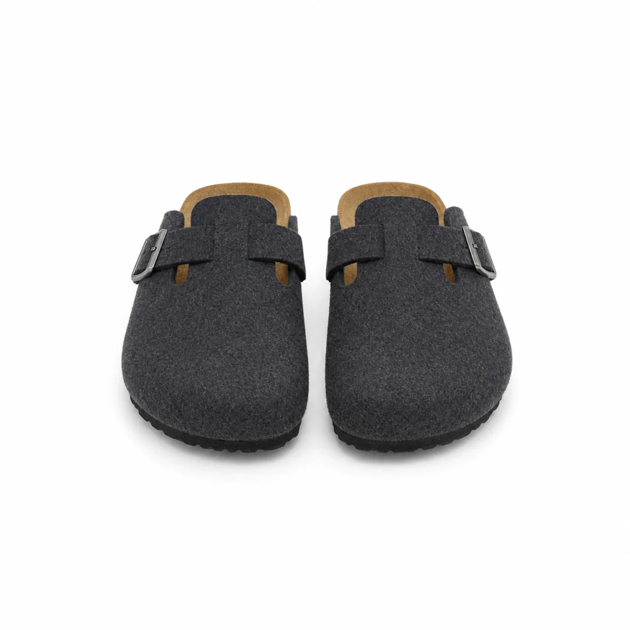 Sabots Homme Daim Anthracite – Semelle Anatomique Liège
