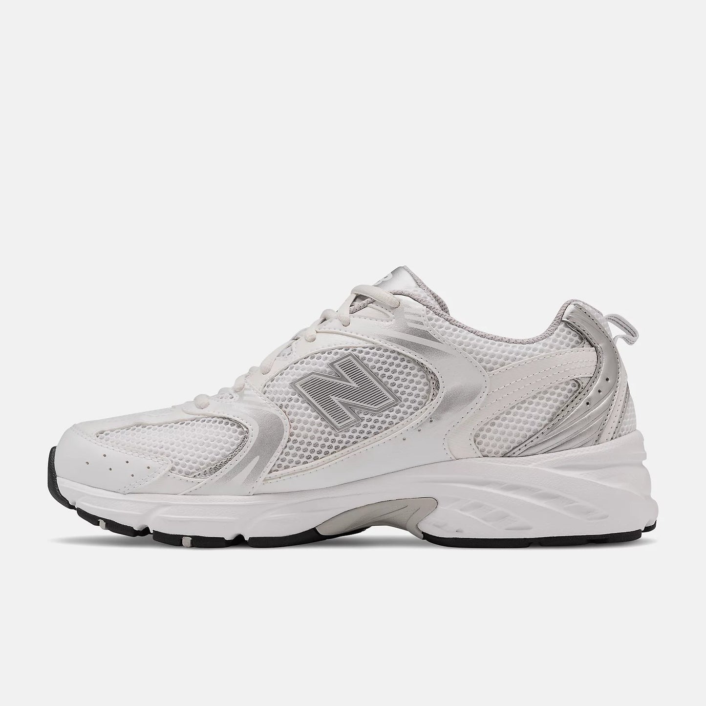 New Balance 530 Blanc/Gris – Baskets Mixte 37-46