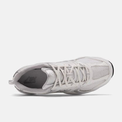 New Balance 530 Blanc/Gris – Baskets Mixte 37-46